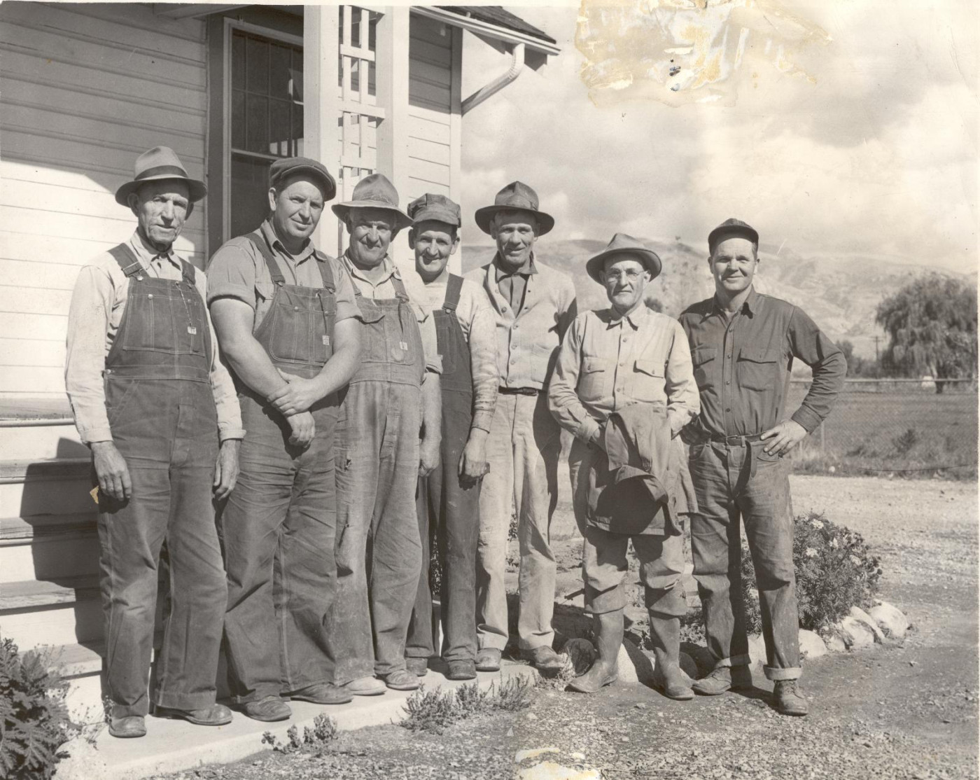 historical mosquito abatement district team of seven men