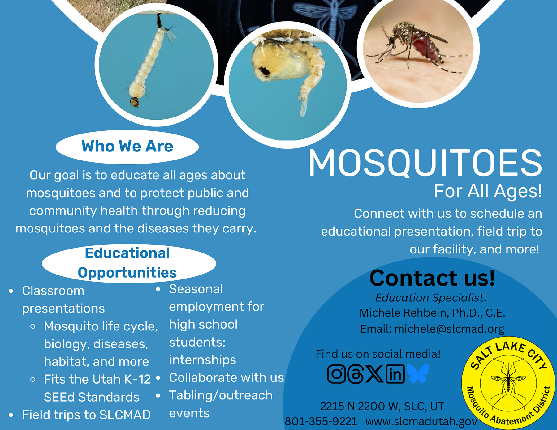 SLCMAD Education Program Flyer